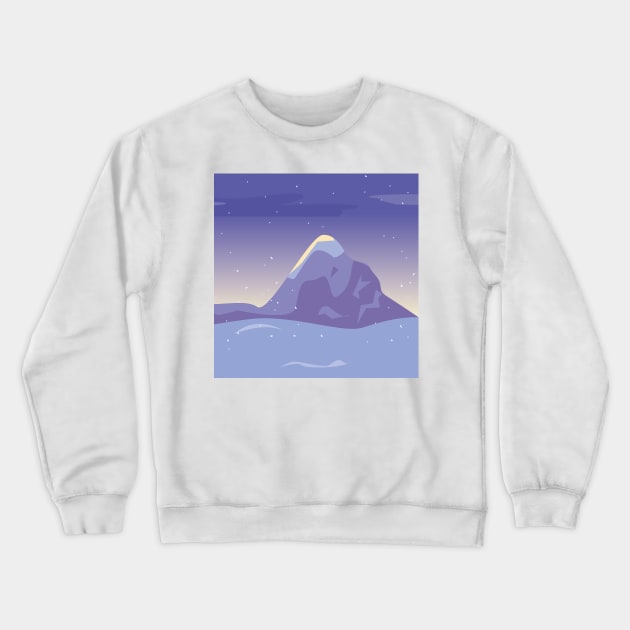 Mountain Crewneck Sweatshirt by NJORDUR